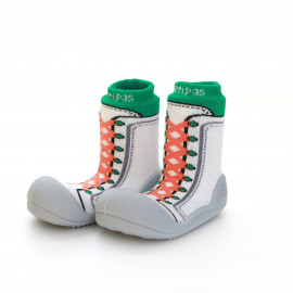 Attipas New Sneakers-Grün-  ergonomische Baby Lauflernschuhe, atmungsaktive Kinder Hausschuhe ABS Socken Babyschuhe Antirutsch 