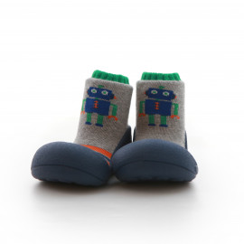 Attipas Robot Green baby First Walker shoes Toddler shoes slippers