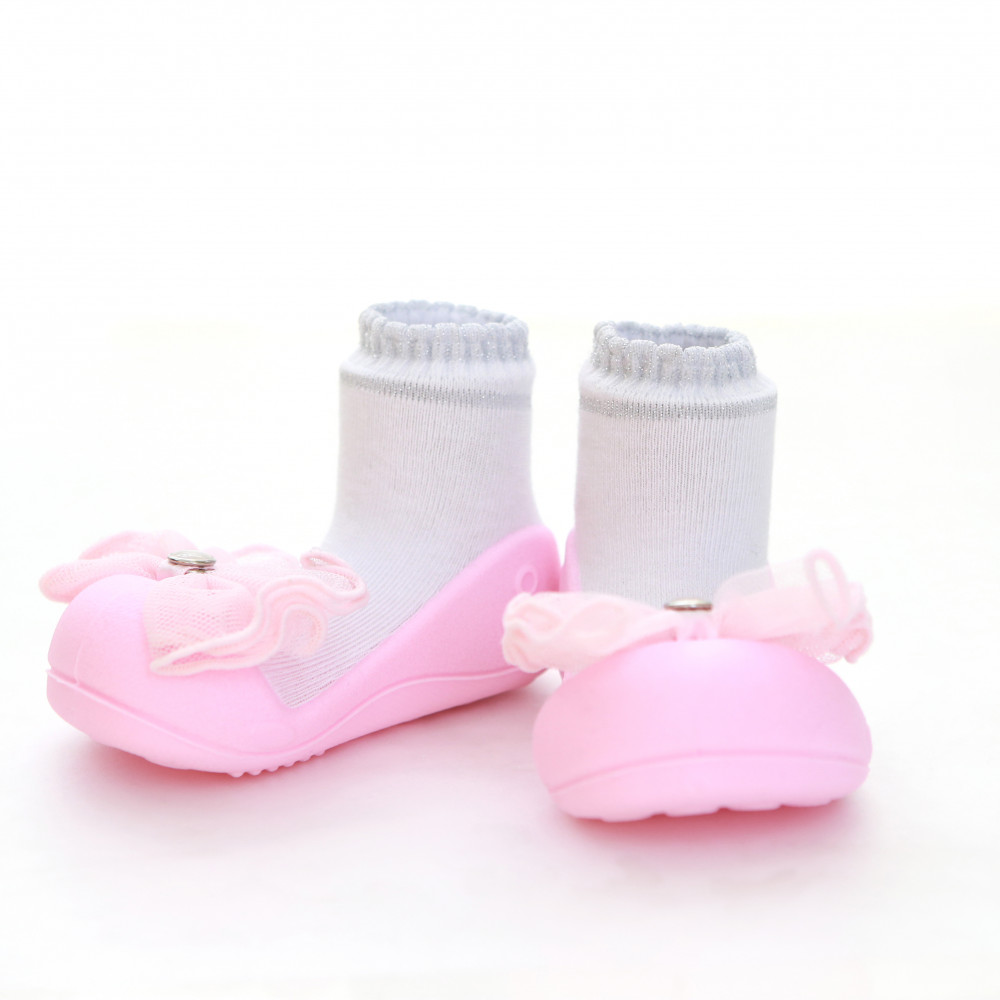 Attipas Crystal Pink baby First Walker shoes Toddler shoes slippers