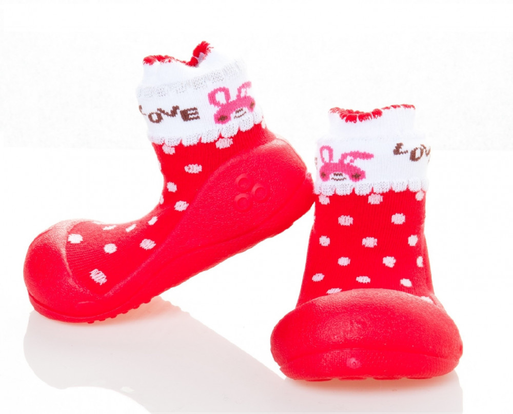 Attipas Toddler Shoes With Big Toe Box – Polka Dot Design, Machine Washable - View #10
