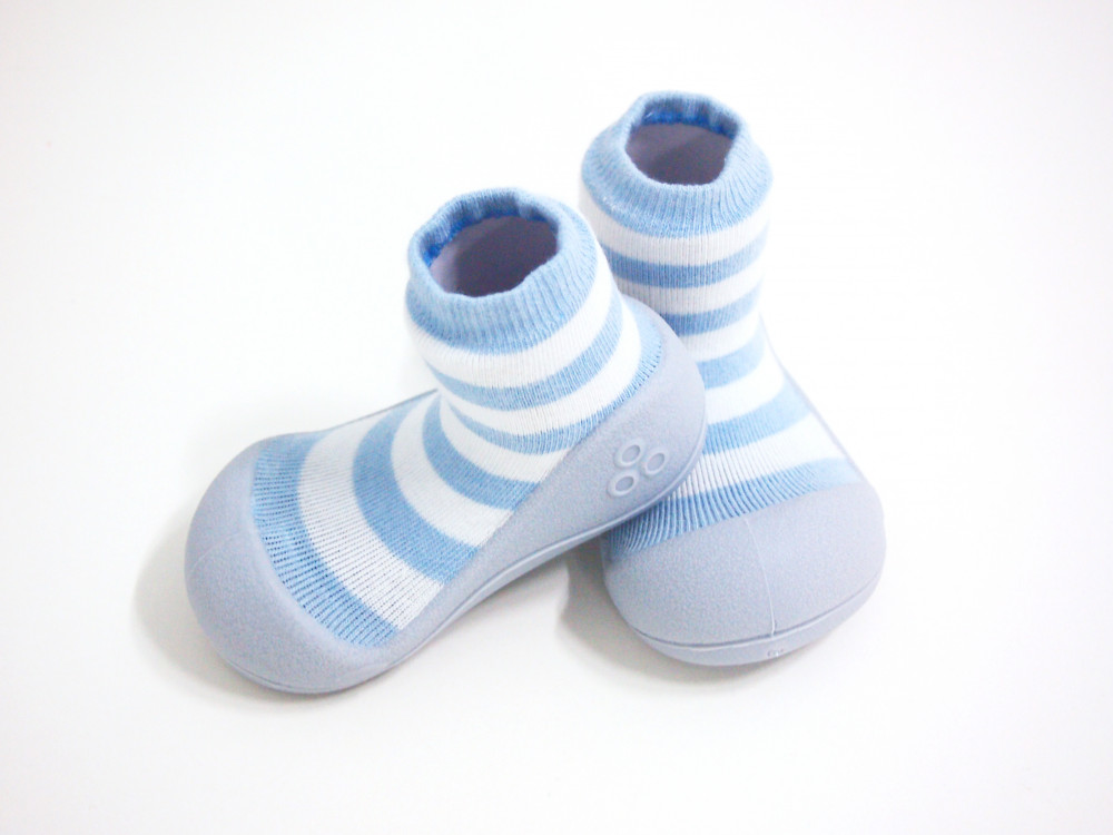Attipas Natural Herb Blue baby First Walker shoes - Toddler shoes slippers
