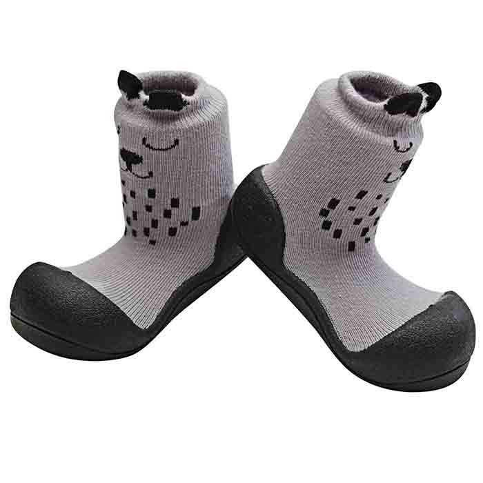 Attipas Cutie Gray baby First Walker shoes Toddler shoes slippers